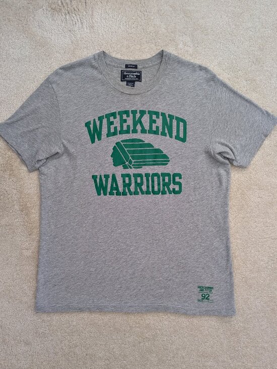 Abercrombie & Fitch Other - Vintage Abercrombie & Fitch gray t-shirt Y2K